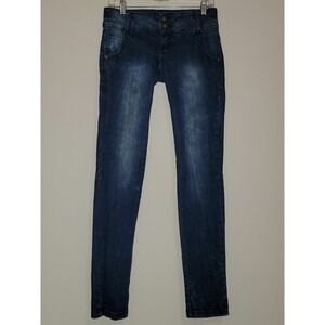ZARA DENIMRULES BY TRF Blue Wash Denim Jeans Women's Size‎ 4 Skinny Fit